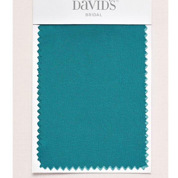NWT David’s Bridal Versa Dress size 6 in Oasis Blue - Picture 3 of 6
